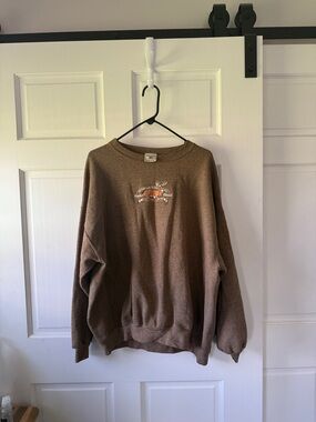 Vintage Lee heavyweight crewneck (embroidery)